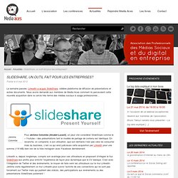 SlideShare, un outil fait pour les entreprises?
