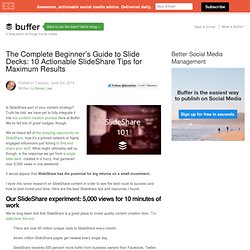 SlideShare Tips: How to Create a 5,000-View SlideShare in 10 Minutes