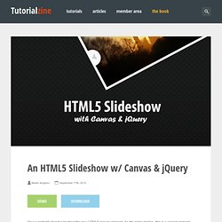 An HTML5 Slideshow w/ Canvas & jQuery