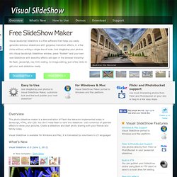 Free SlideShow Maker. Visual JavaScript SlideShow - Waterfox