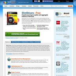 Slimware Utilities - Download SlimDrivers FREE