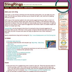 Sling Sewing Links