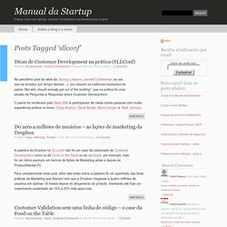 Manual da Startup