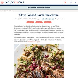 Slow Cooked Lamb Shawarma