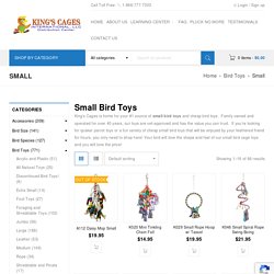 Quaker Parrot Toys - King's Cages