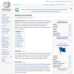 Small government