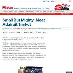 Small But Mighty: Meet Adafruit Trinket
