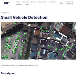 Small Vehicle Detection · UP42
