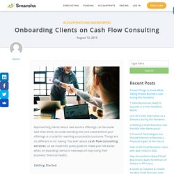 Onboarding Clients on Cash Flow Consulting