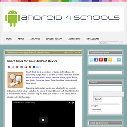 Smart Tools for Your Android Device