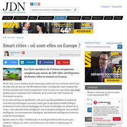 Smart cities : où sont-elles en Europe ?