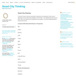 Smart City Directory