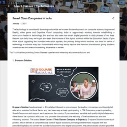 Smart Class Companies in India