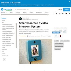 Smart Doorbell / Video Intercom System
