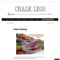 smart dyeing
