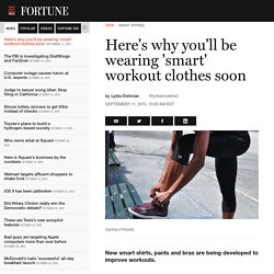 Why smart fitness wear will be a huge market