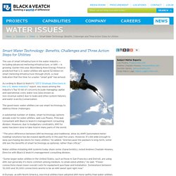 Smart Infrastructure (AMI) in the Water Industry