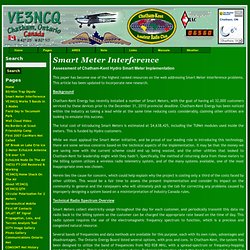 Smart Meter Interference » VE3NCQ