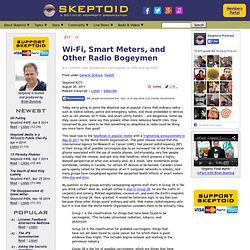 Wi-Fi, Smart Meters, and Other Radio Bogeymen