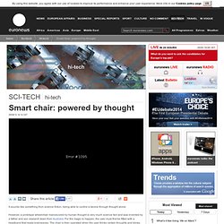 Smart chair: powered by thought