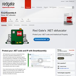 .net obfuscator {smartassembly}, .net obfuscation, Protection an