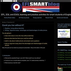 The EFL SMARTblog: Could you live without it?