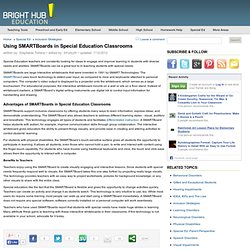 SMARTBoards in Special Education Classrooms