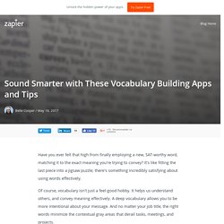 Wordplay: Build Your Vocabulary with these 15 Tools and Our Research-Backed Tips