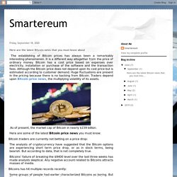 Smartereum: Here are the latest Bitcoin news that you must know about