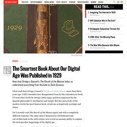 The Smartest Book About Our Digital Age Was Published in 1929