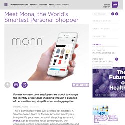 Meet Mona, the World's Smartest Personal Shopper App