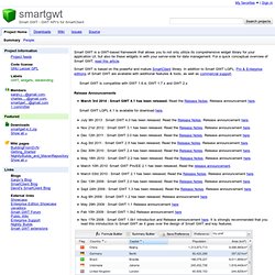 smartgwt - Project Hosting on Google Code