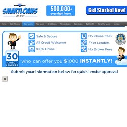 SmartPayday Easy Loans For Bad Credit