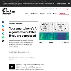 Your smartphone’s AI algorithms could tell if you are depressed