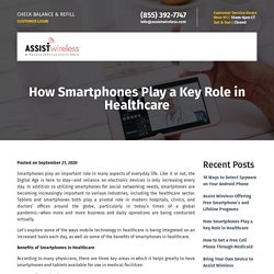 How Smartphones Play a Key Role in Healthcare