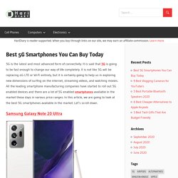 Best 5G Smartphones You Can Buy Today - HariDiary