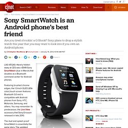 Sony SmartWatch is an Android phone's best friend