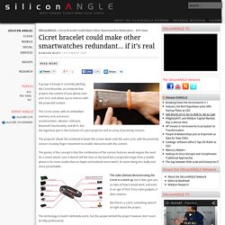 Cicret bracelet could make other smartwatches redundant… if it’s real