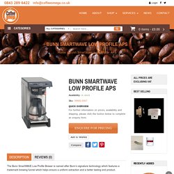 Bunn Smartwave Low Profile APS - Coffee Omega