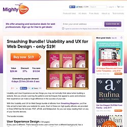 Smashing Bundle! Usability and UX for Web Design