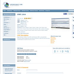 SMF version 2.0.6 Demo