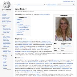 Jane Smiley