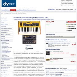 Dave Smith Instruments Mopho Keyboard and Tetra