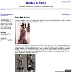 Smocked Dress « Rolling in Cloth