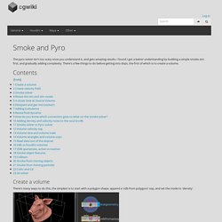 Smoke and Pyro - cgwiki