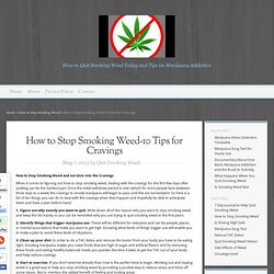 How to Stop Smoking Weed Before Your Dreams Go Up In Smoke