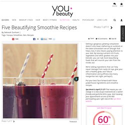 Smoothie Recipes for Skin