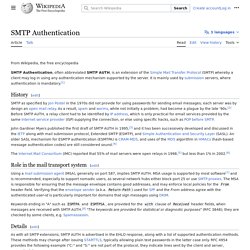 SMTP Authentication - Wikipedia