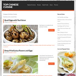 Top Chinese Cuisine Top Chinese Food