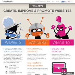 Free web apps & blog and website widgets